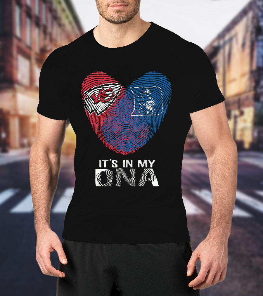 Chiefs Duke Heart It's In My DNA T-Shirt