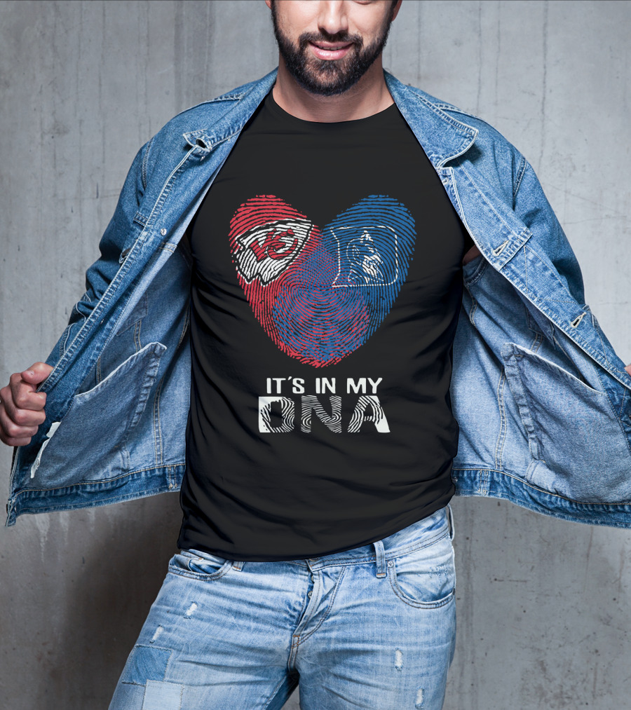 Chiefs Duke Heart It's In My DNA T-Shirt