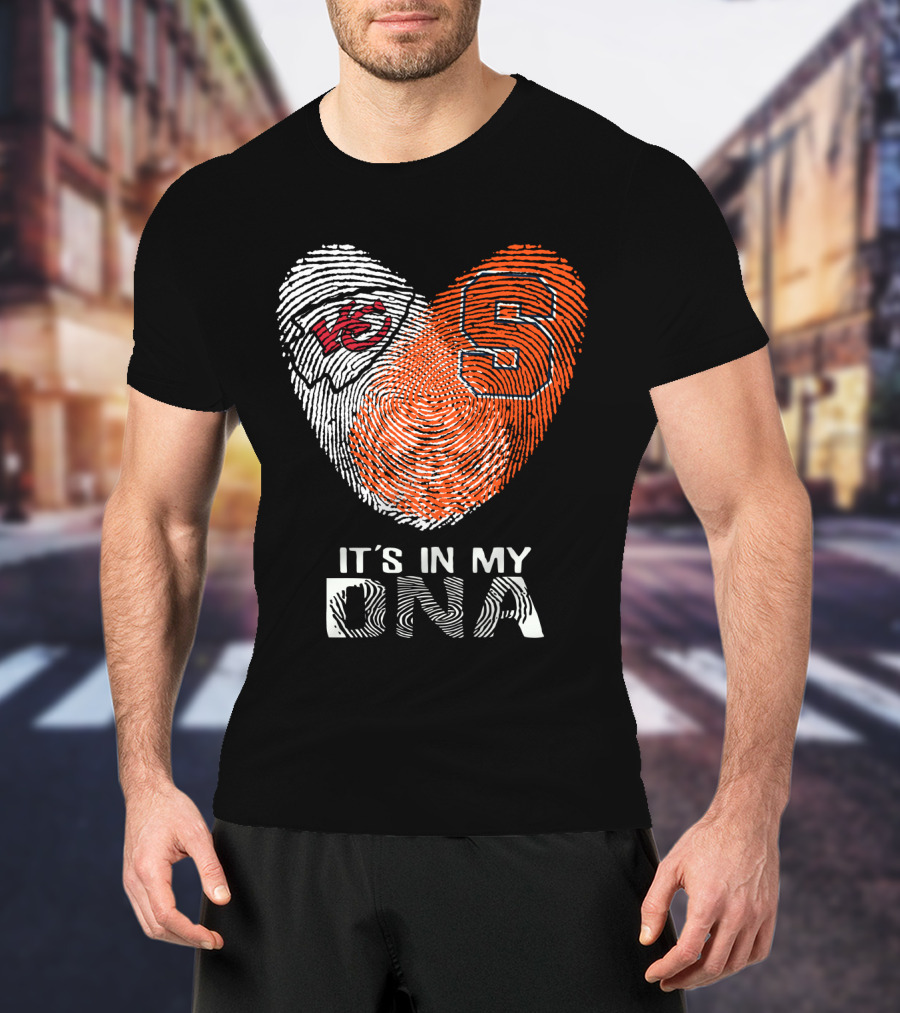 Chiefs Syracuse Heart It's In My DNA T-Shirt