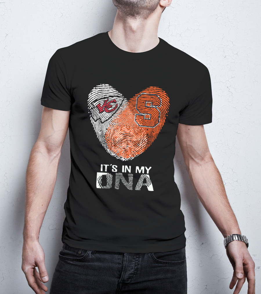 Chiefs Syracuse Heart It's In My DNA T-Shirt