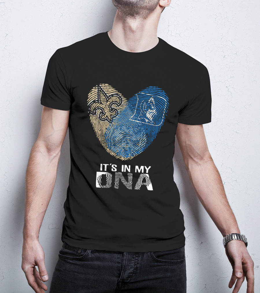 Saints Fleur-de-Lis Duke It's In My DNA T-Shirt