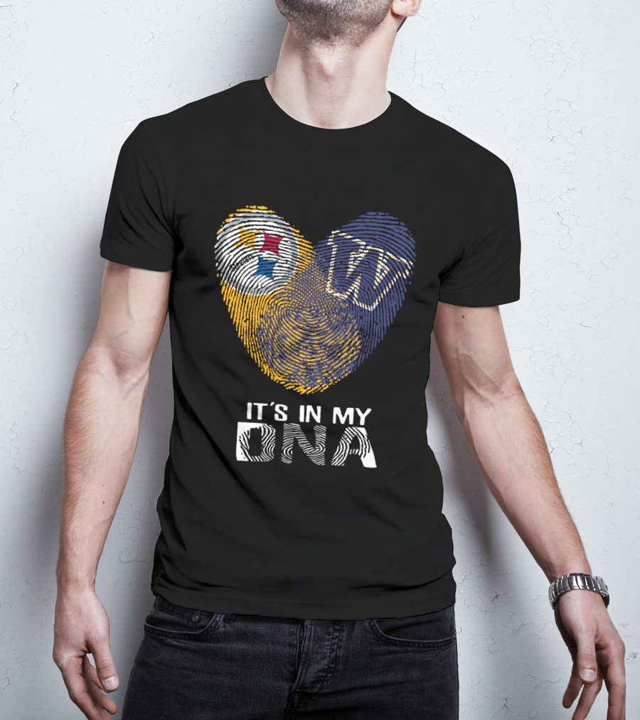 Steelers Washington Huskies It's In My DNA T-Shirt