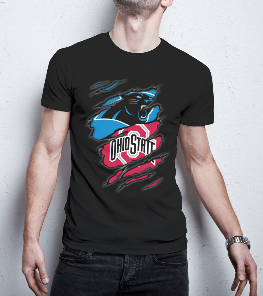 Panthers Ohio State Buckeye Fan Crossover T-Shirt