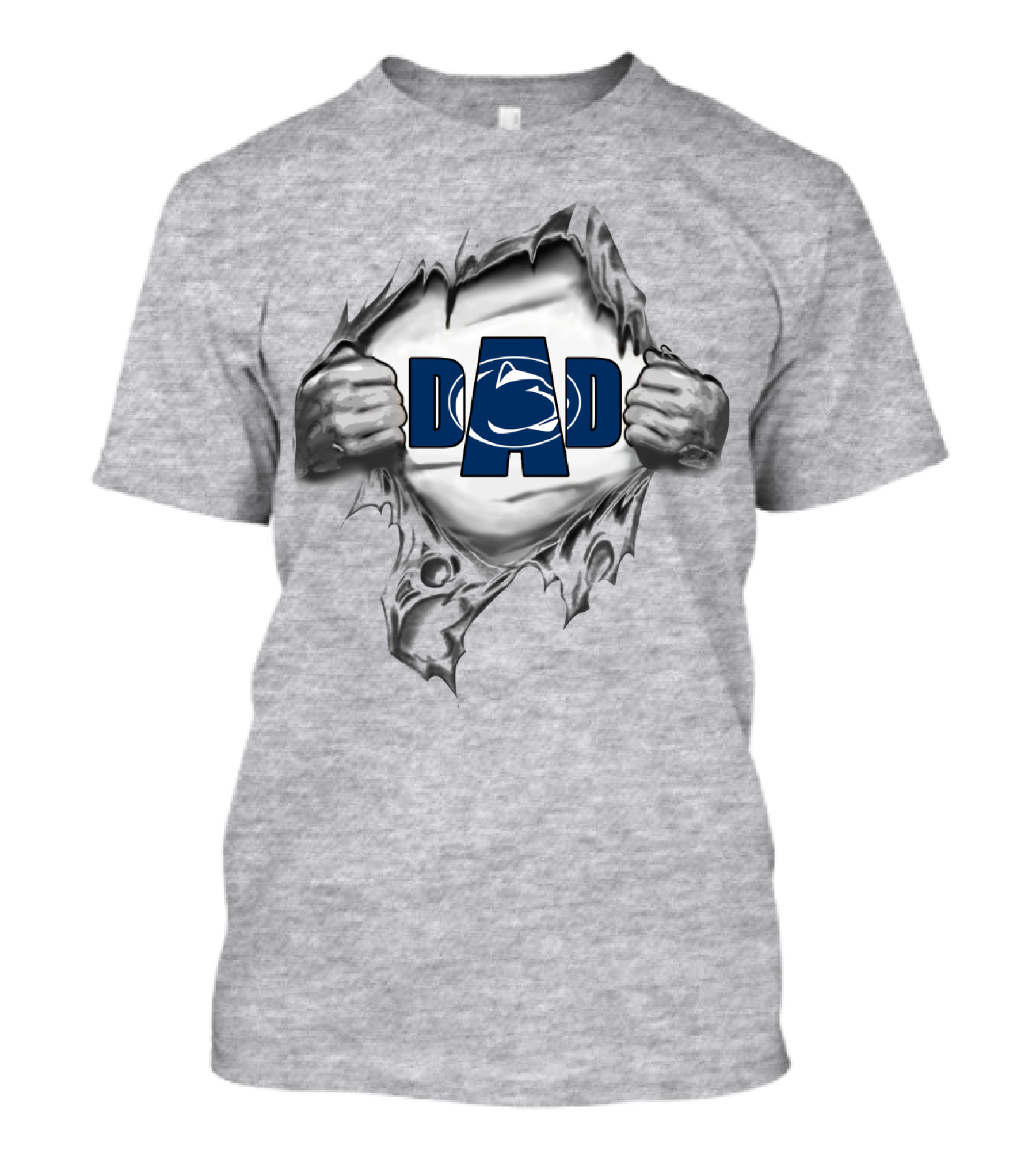 Penn State Dad Logo With Lion T-Shirt