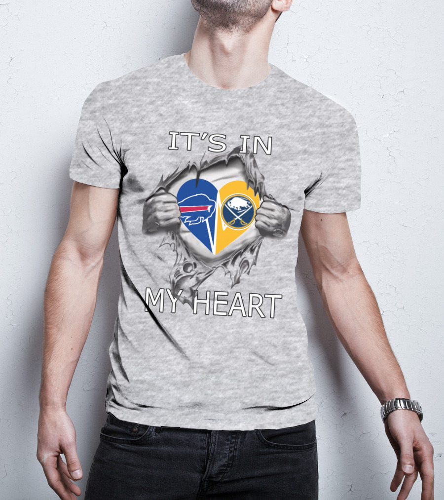 It's In My Heart Bills Sabres T-Shirt