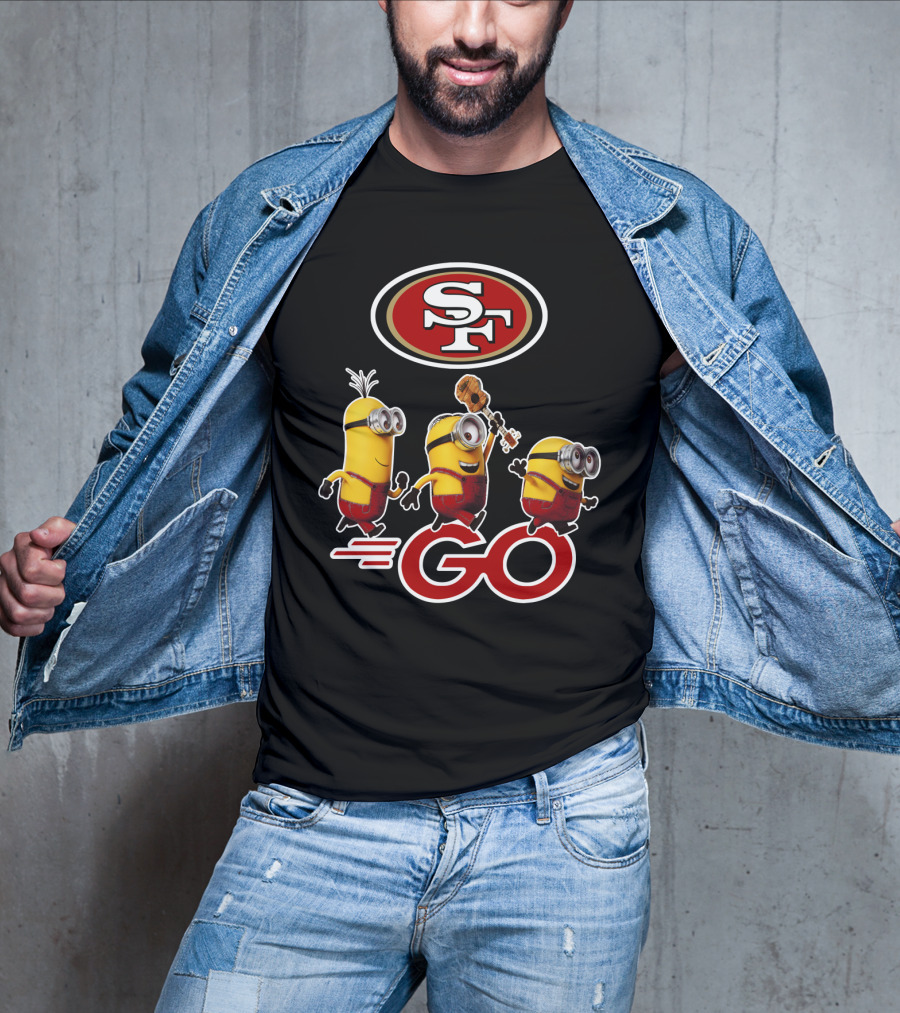 49ers Sf Minions Go T-Shirt