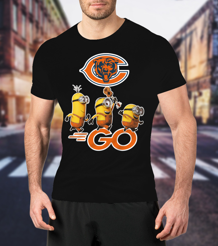 Chicago Bears Minions Go T-Shirt
