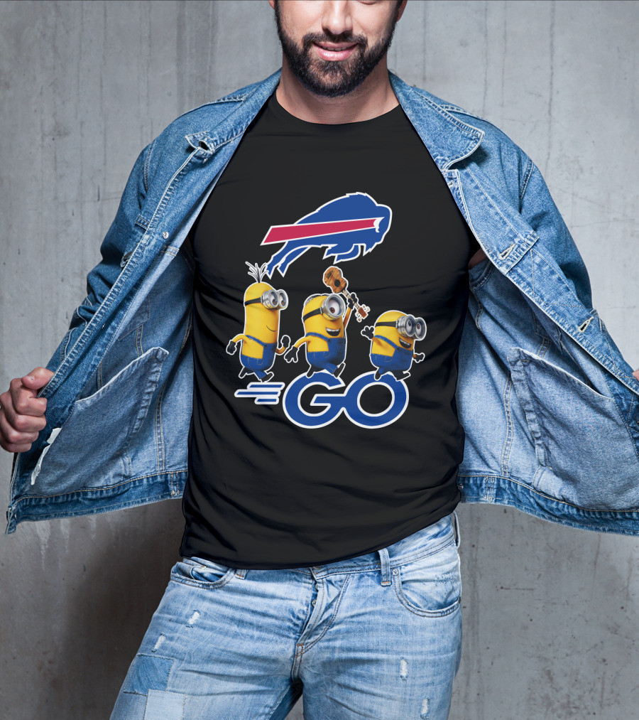 Buffalo Bills Minions Go T-Shirt