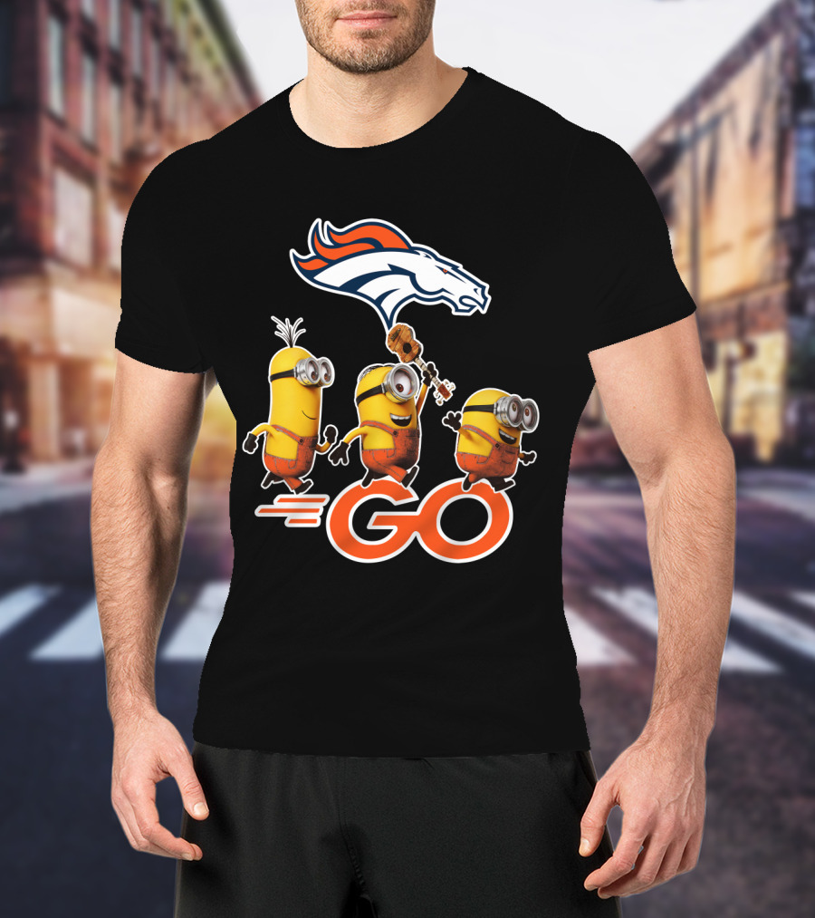 Broncos Minions Go T-Shirt
