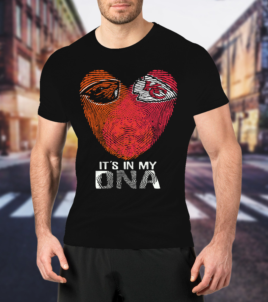 Oregon State Beavers And Kansas City Chiefs It's In My DNA T-Shirt