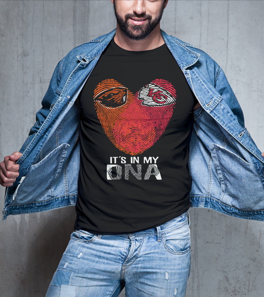 Oregon State Beavers And Kansas City Chiefs It's In My DNA T-Shirt
