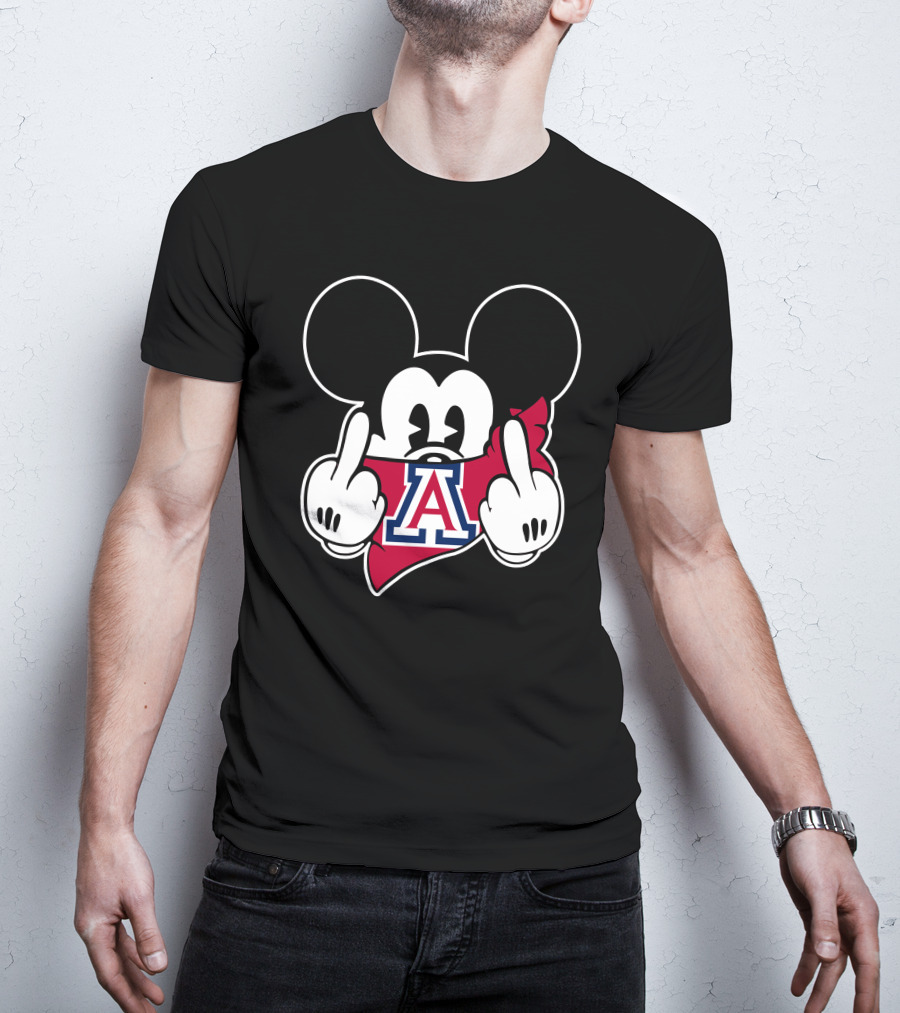 Arizona Wildcats Mickey Bandana T-Shirt