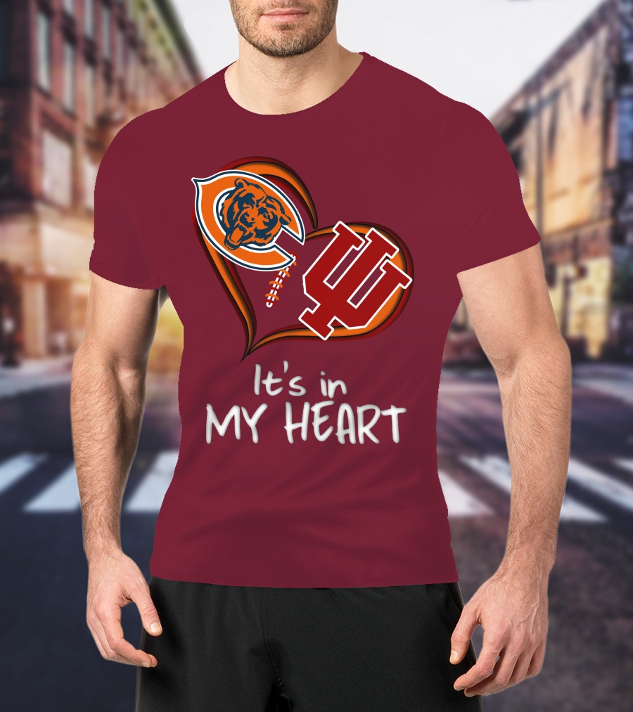 Bears Hoosiers It's In My Heart T-Shirt