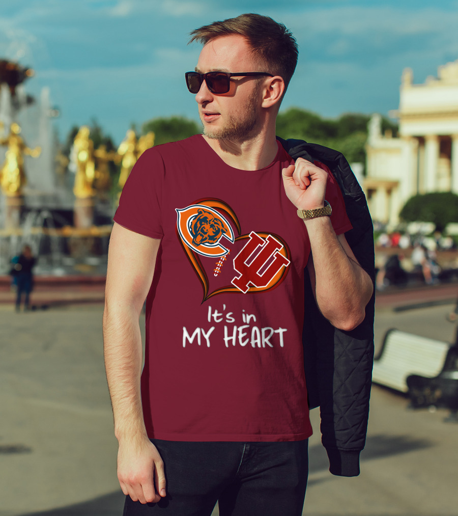 Bears Hoosiers It's In My Heart T-Shirt
