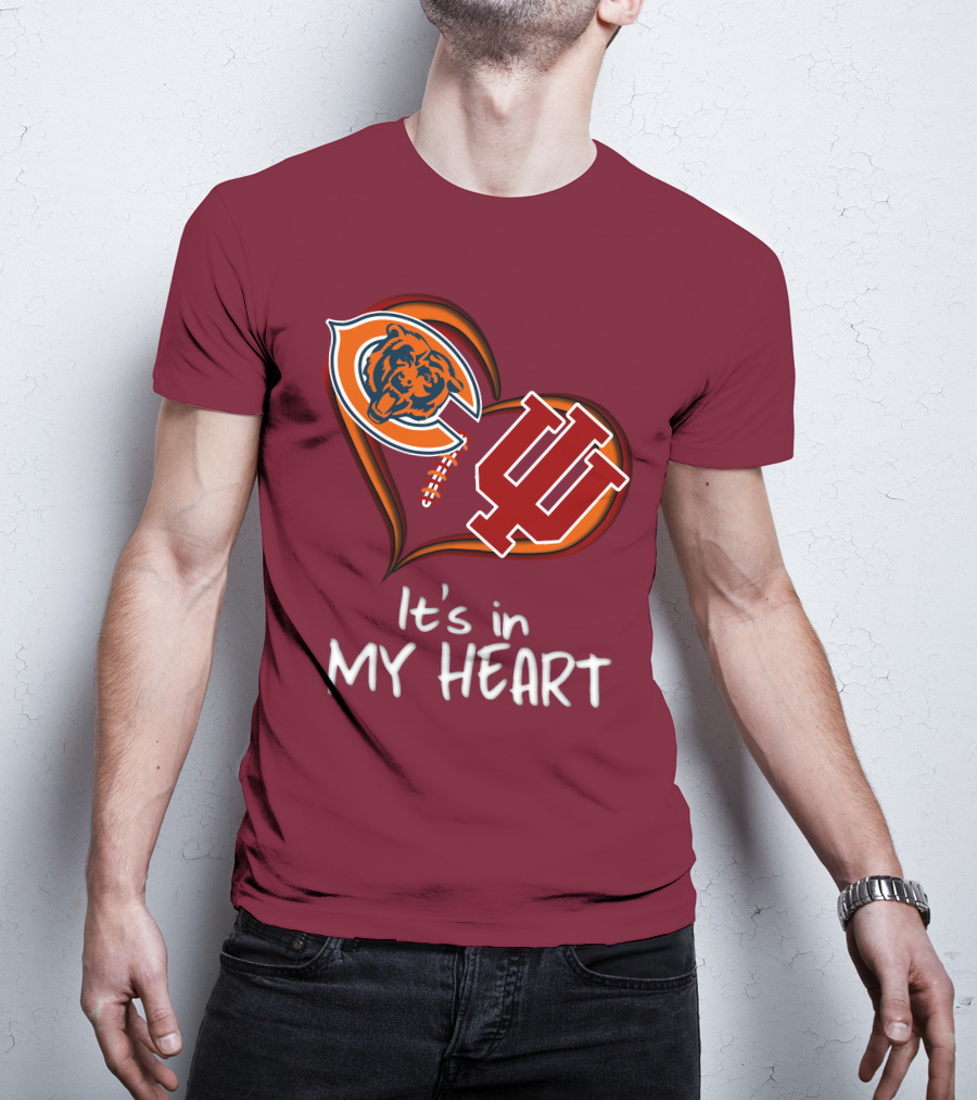 Bears Hoosiers It's In My Heart T-Shirt
