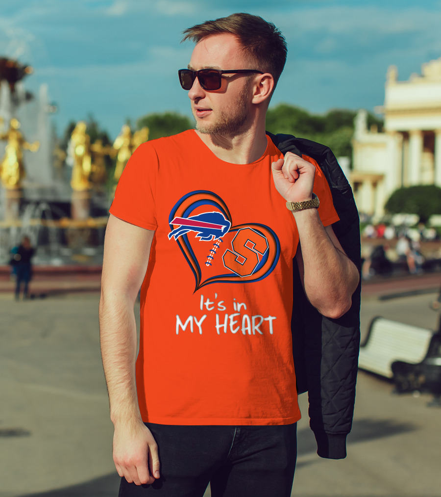 Buffalo Bills Syracuse It's In My Heart T-Shirt