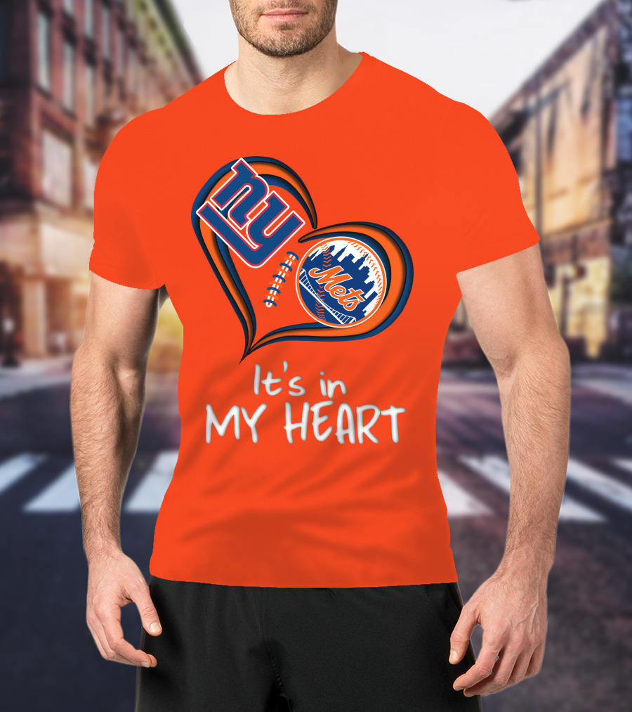 NY Mets In My Heart T-Shirt