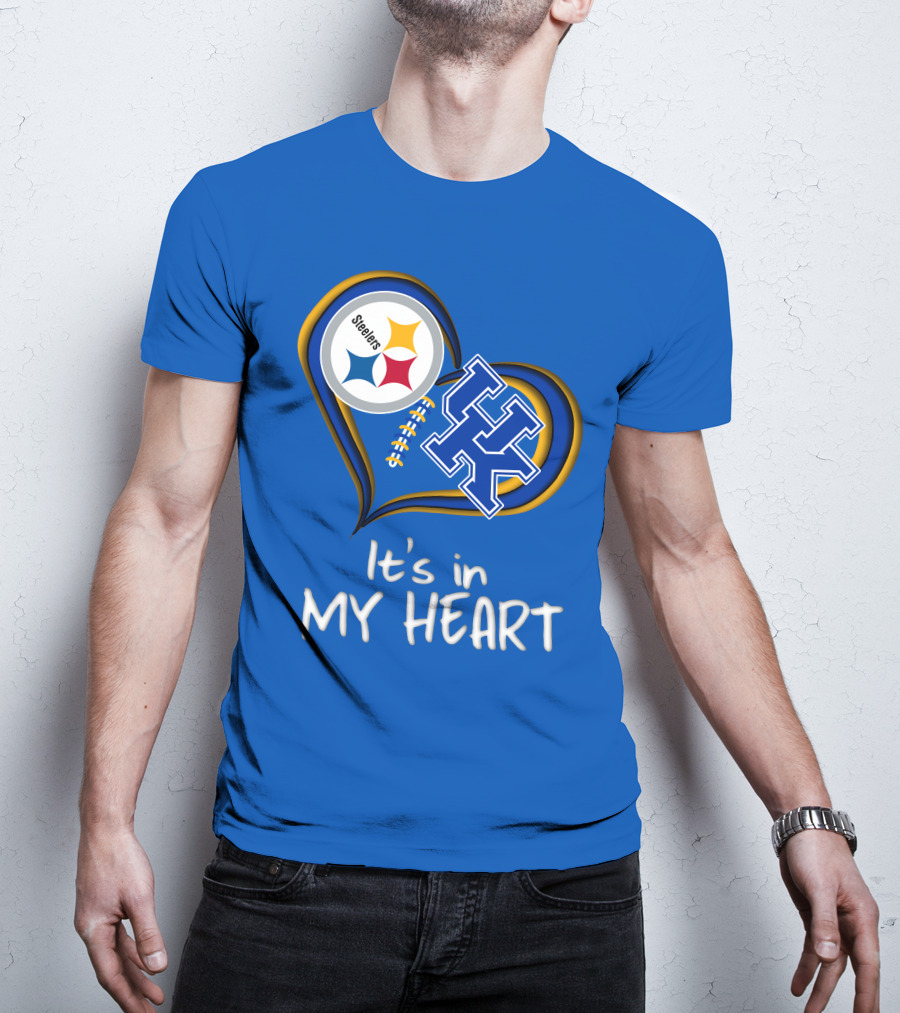 Steelers It's In My Heart Kentucky T-Shirt