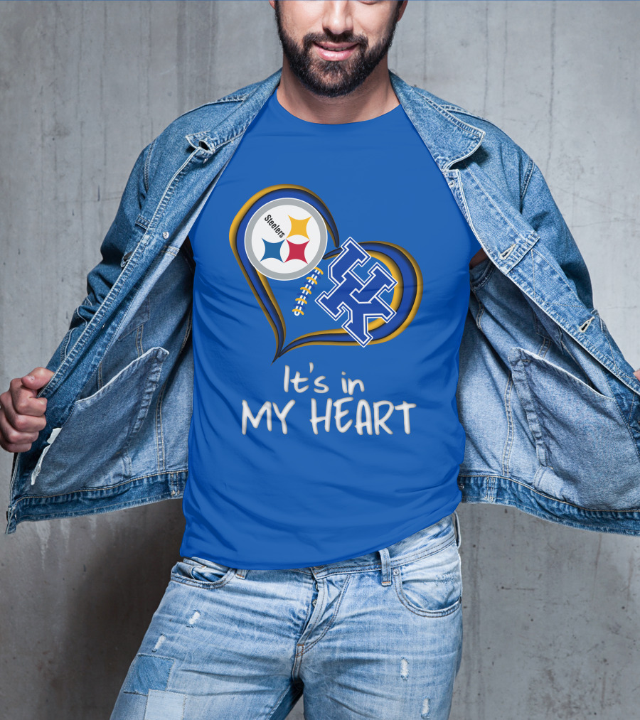 Steelers It's In My Heart Kentucky T-Shirt