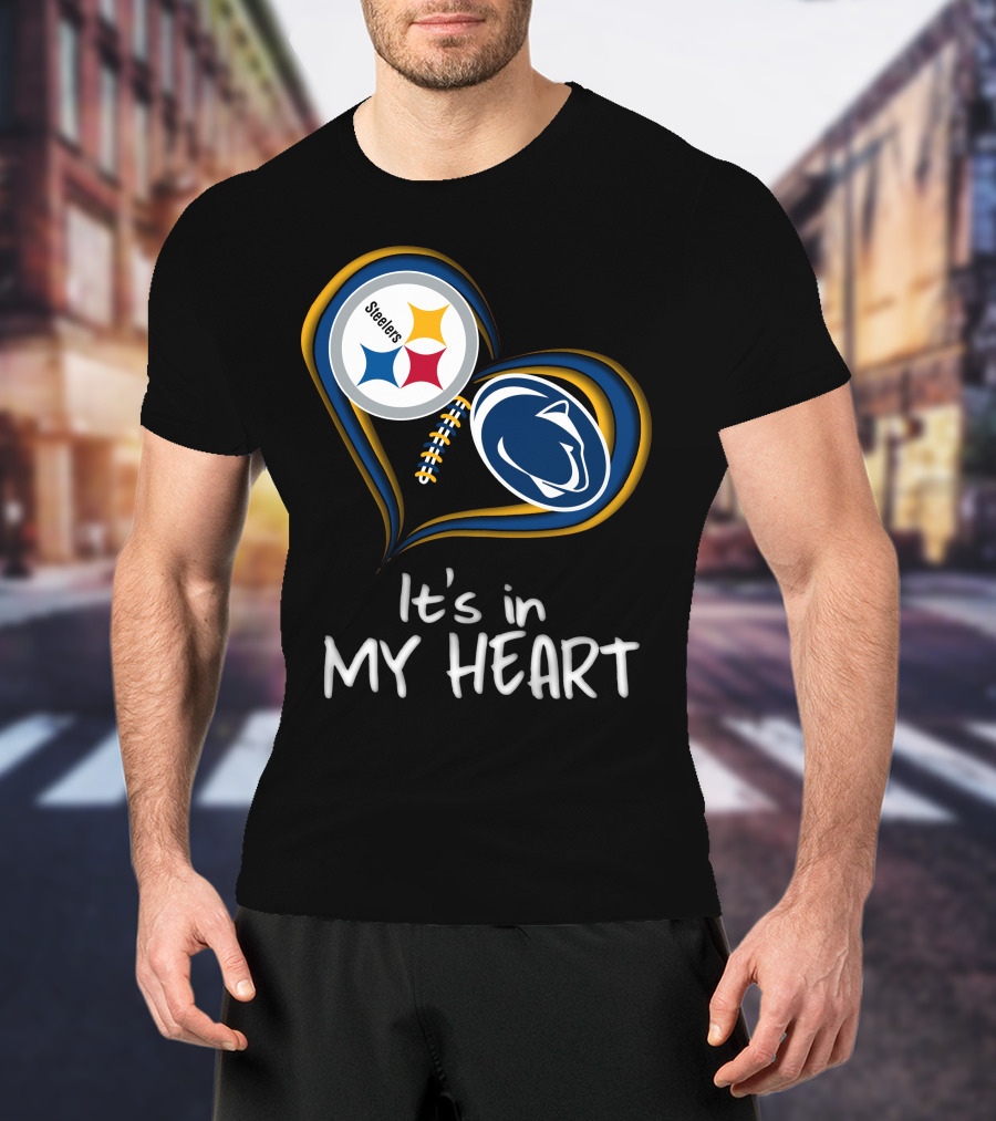 Steelers Penn State It's In My Heart T-Shirt