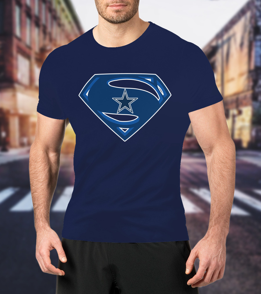 Cowboys Super Man Star Icon T-Shirt
