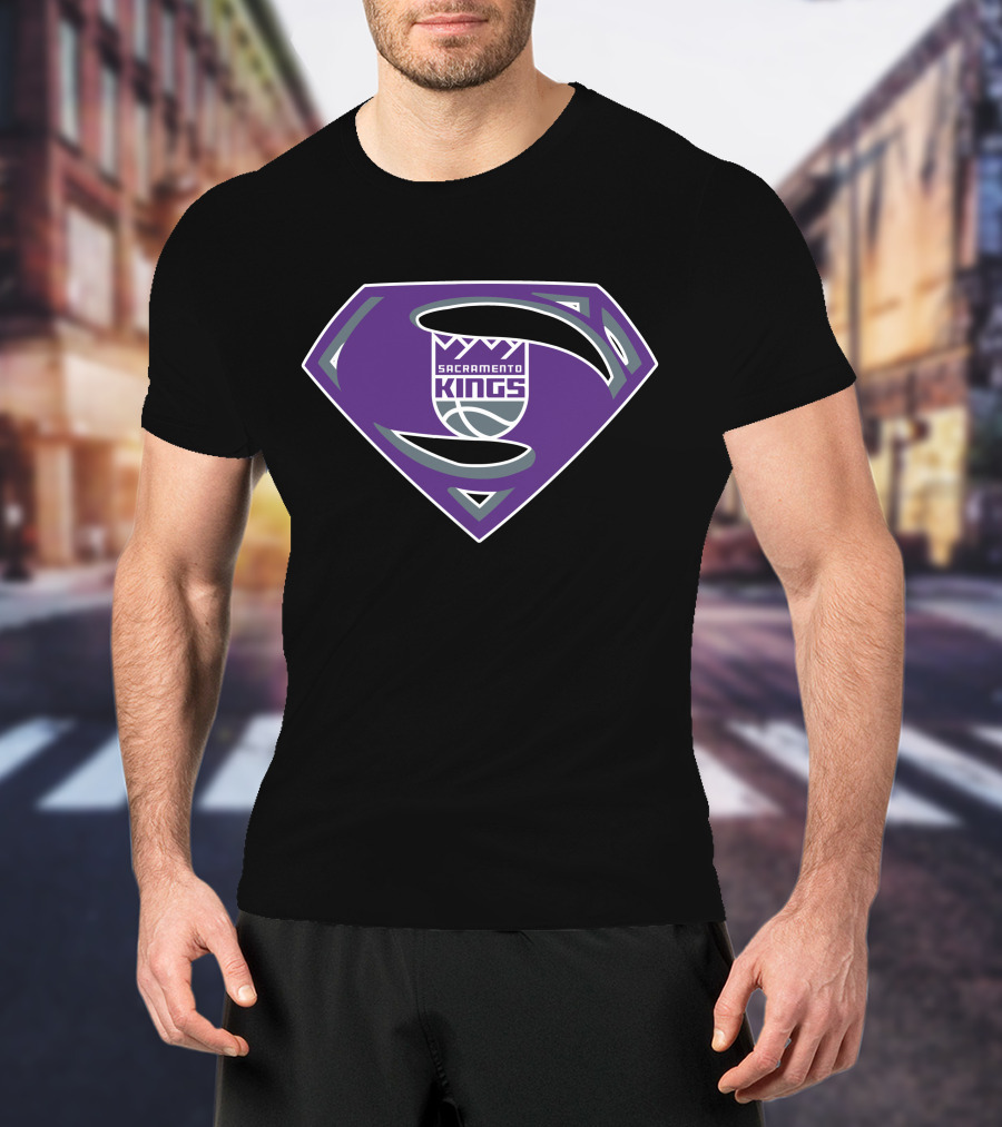 Sacramento Kings Superman T-Shirt