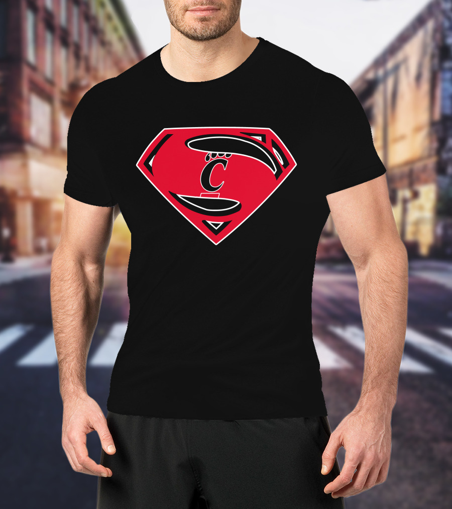 Cincinnati Bearcats Superman T-Shirt