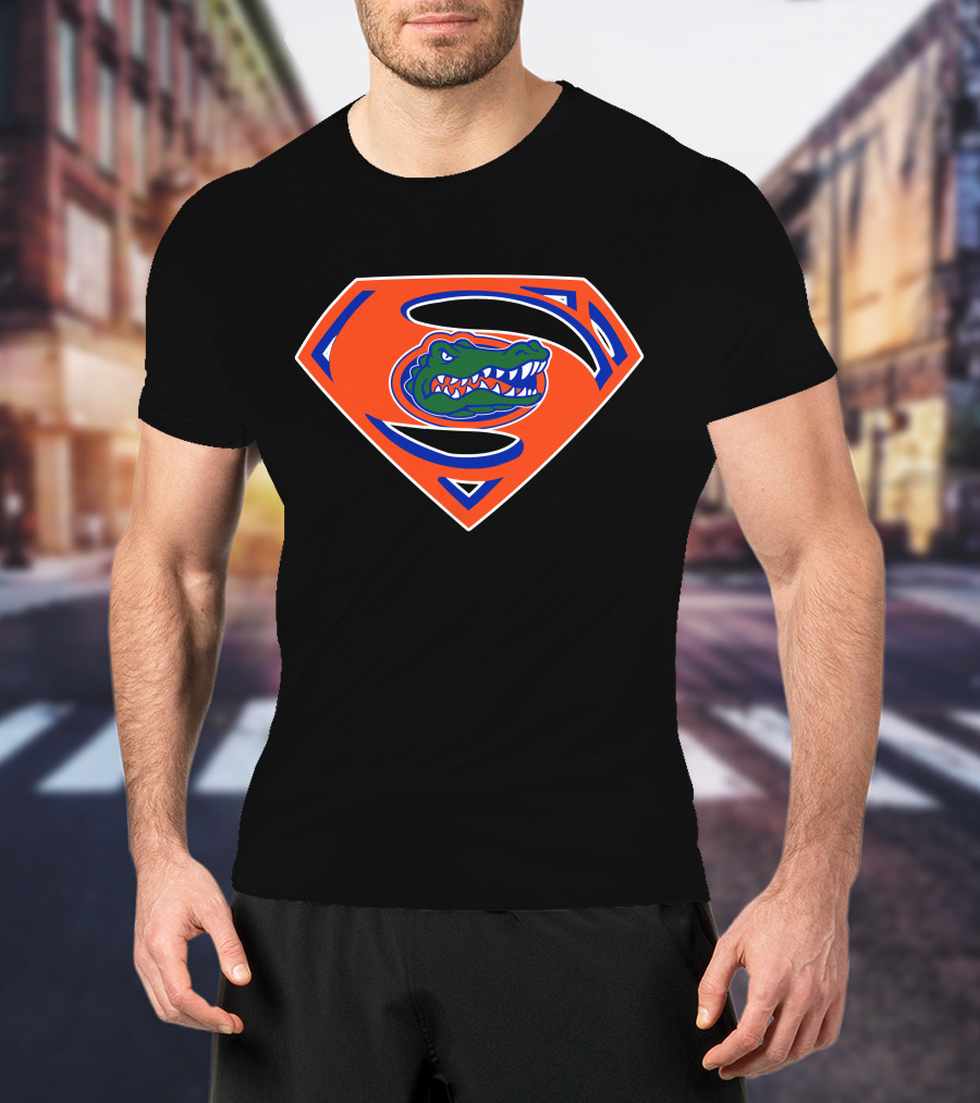 Superman Gators Symbol With Alligator T-Shirt