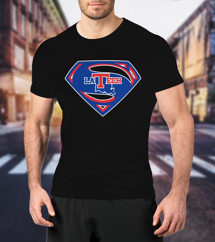 Superman LA Tech Emblem T-Shirt