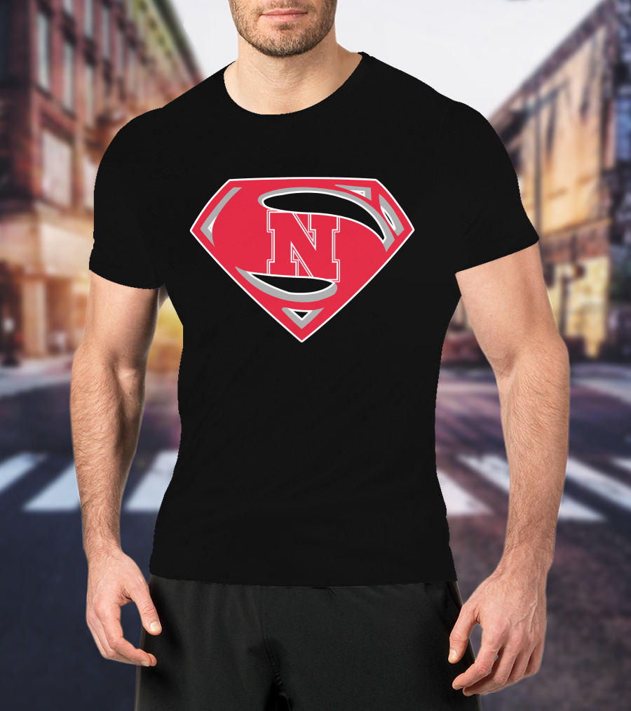 Nebraska Huskers Superman T-Shirt