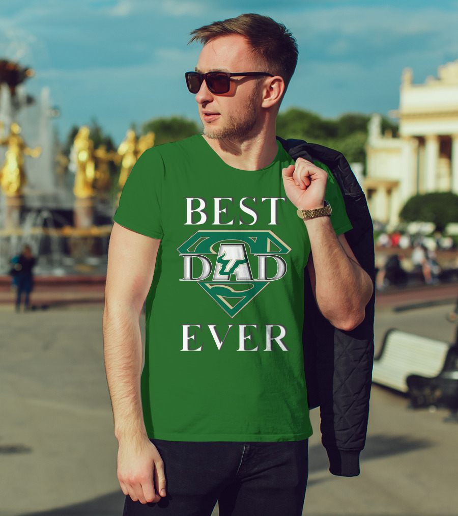 South Florida Bulls Best Dad Ever Super Dad T-Shirt