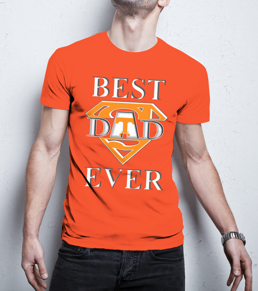 Tennessee Volunteers Best Dad Ever Super T T-Shirt
