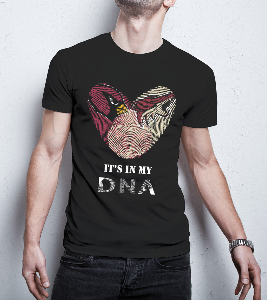 Arizona Cardinals Coyotes It's In My Dna T-Shirt