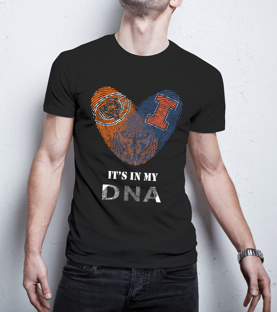 Bears Illinois It's In My DNA T-Shirt