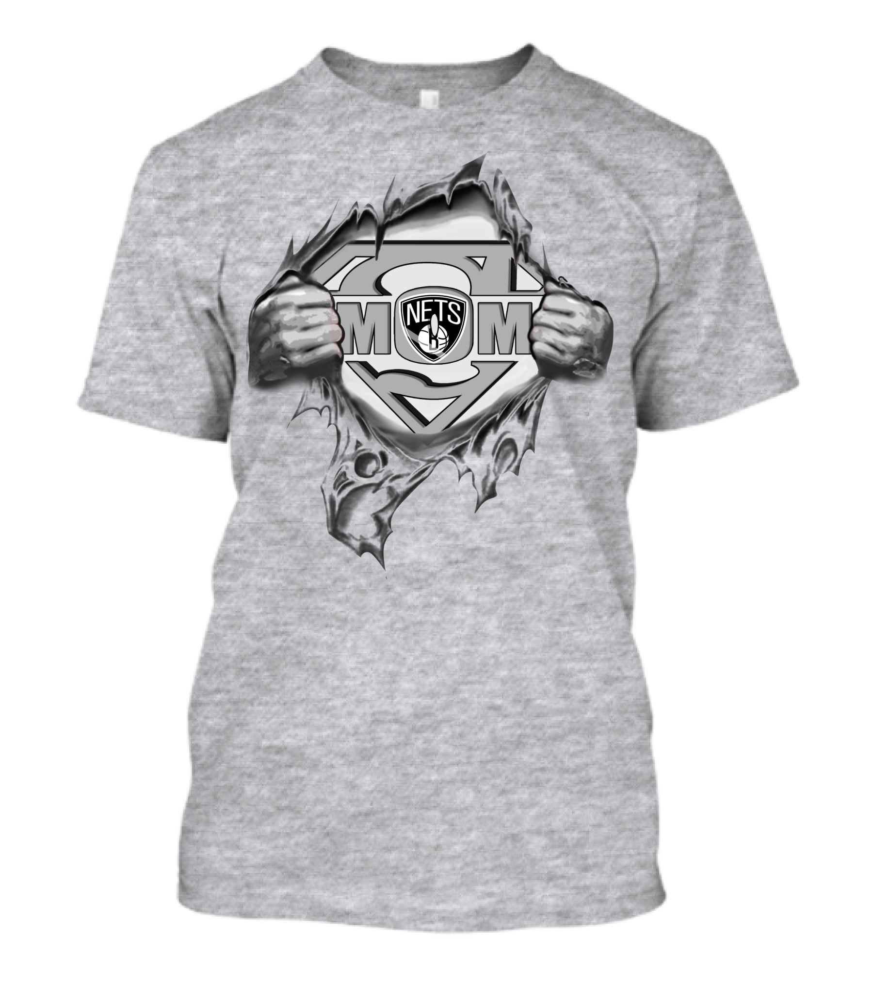 Brooklyn Nets Super Mom T-Shirt