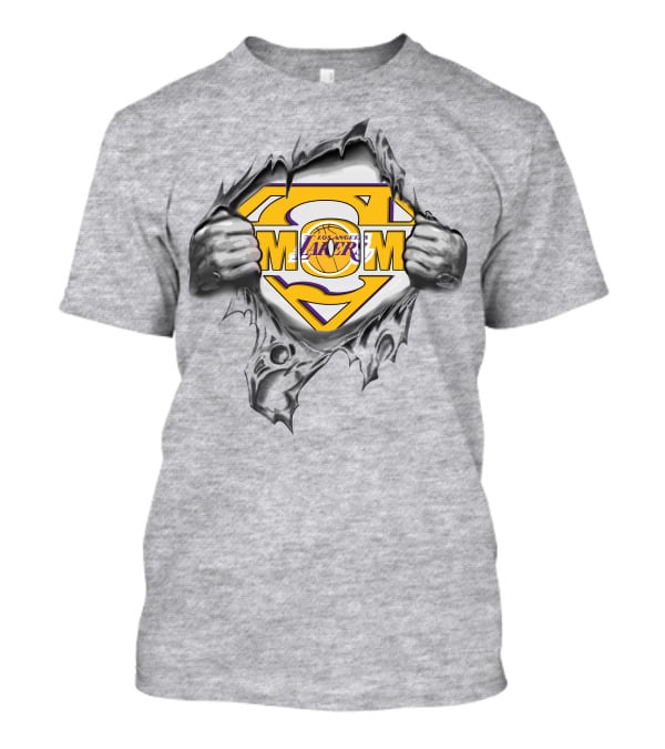Los Angeles Lakers Super Mom T-Shirt