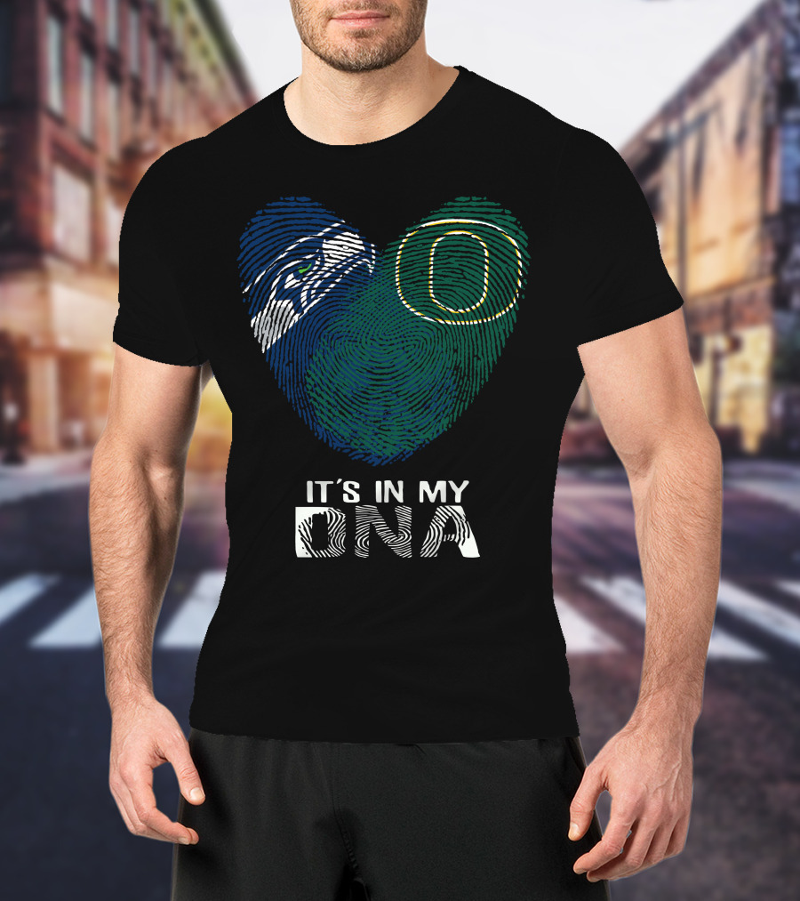 Seahawks Oregon It's In My DNA T-Shirt
