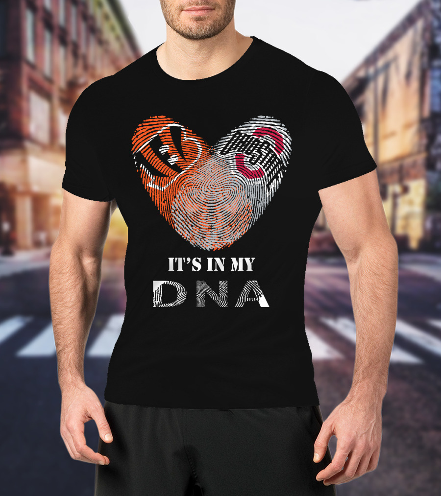 Bengals Ohio State Buckeyes It's In My DNA T-Shirt