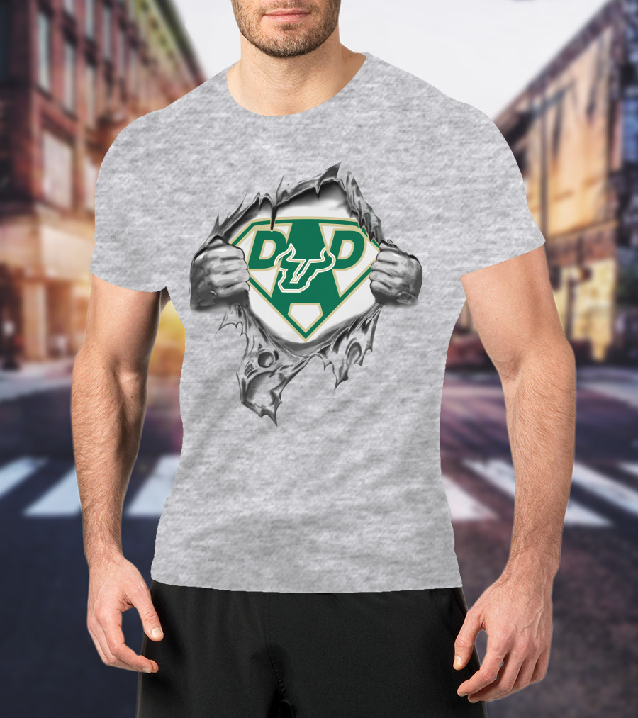 South Florida Bulls Dad Superhero T-Shirt