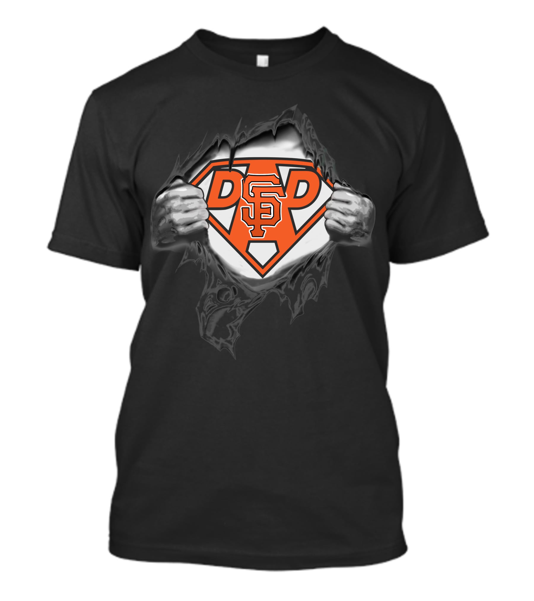 Giants SF Super Dad Hero Emblem T-Shirt