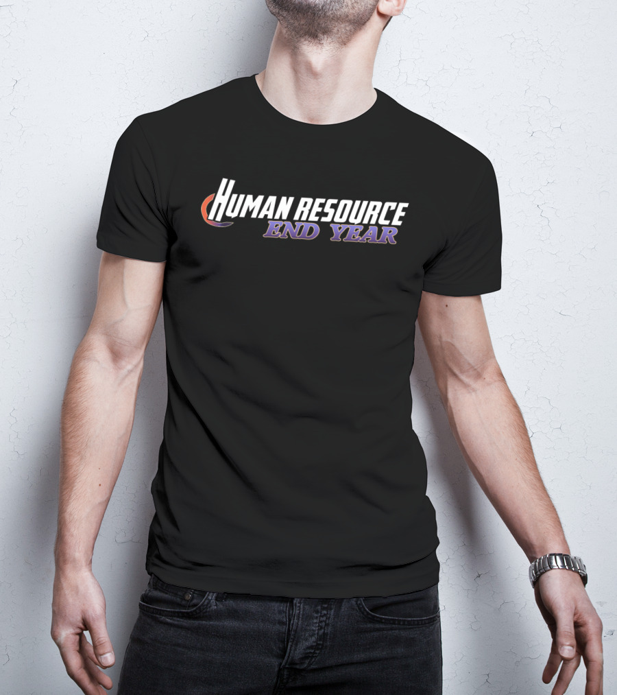 Human Resource End Year Celebration With Iconic Hawk Symbols T-Shirt
