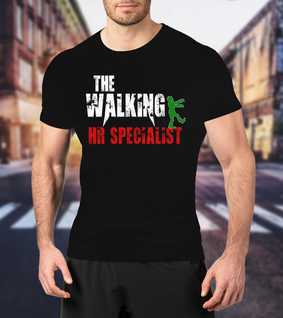 The Walking Hr Specialist Halloween Human Resources T-Shirt