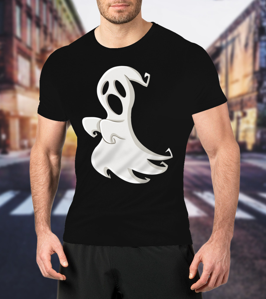 Halloween Party Funny Drinking Let's Get Sheet Faced Ghost T-Shirt