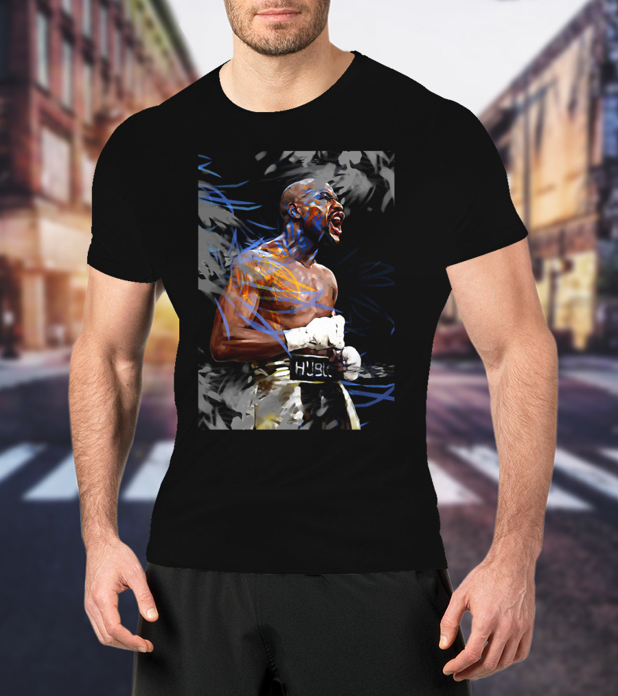 Hugo Floyd Boxing Champion Athletic Expression Dynamic T-Shirt