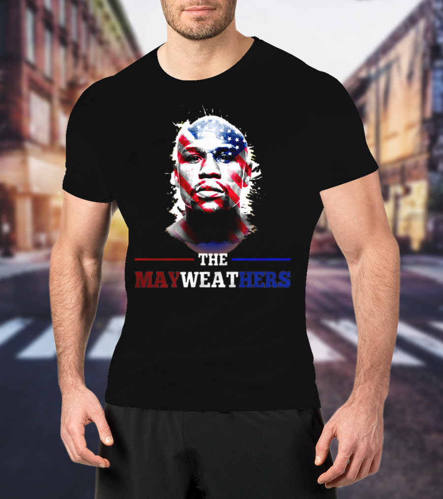The Mayweathers American Flag T-Shirt