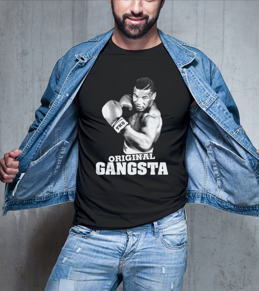 Mike Tyson Original Gangsta Boxing Tko T-Shirt