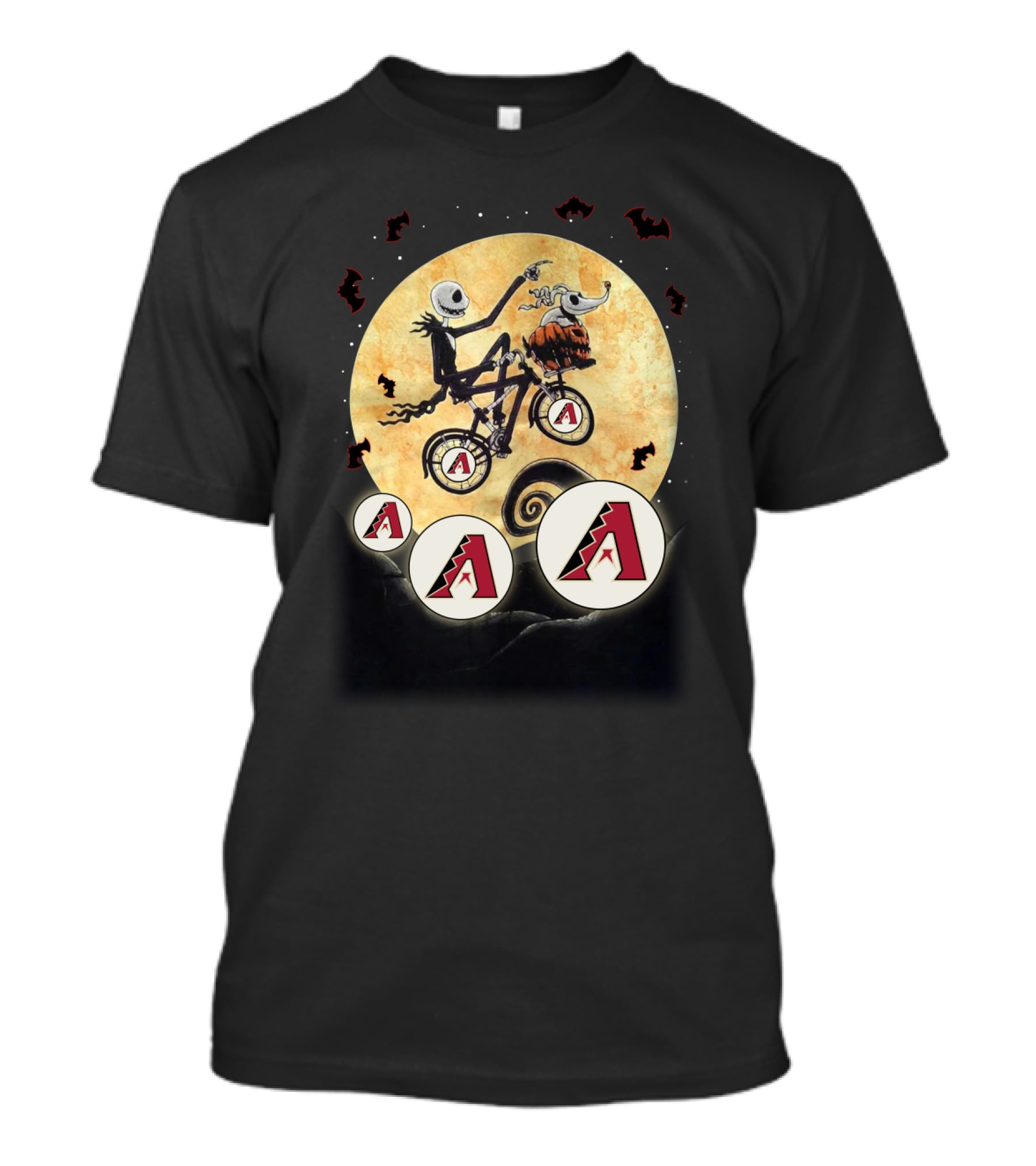 Arizona Diamondbacks Nightmare Moon E.t. T-Shirt