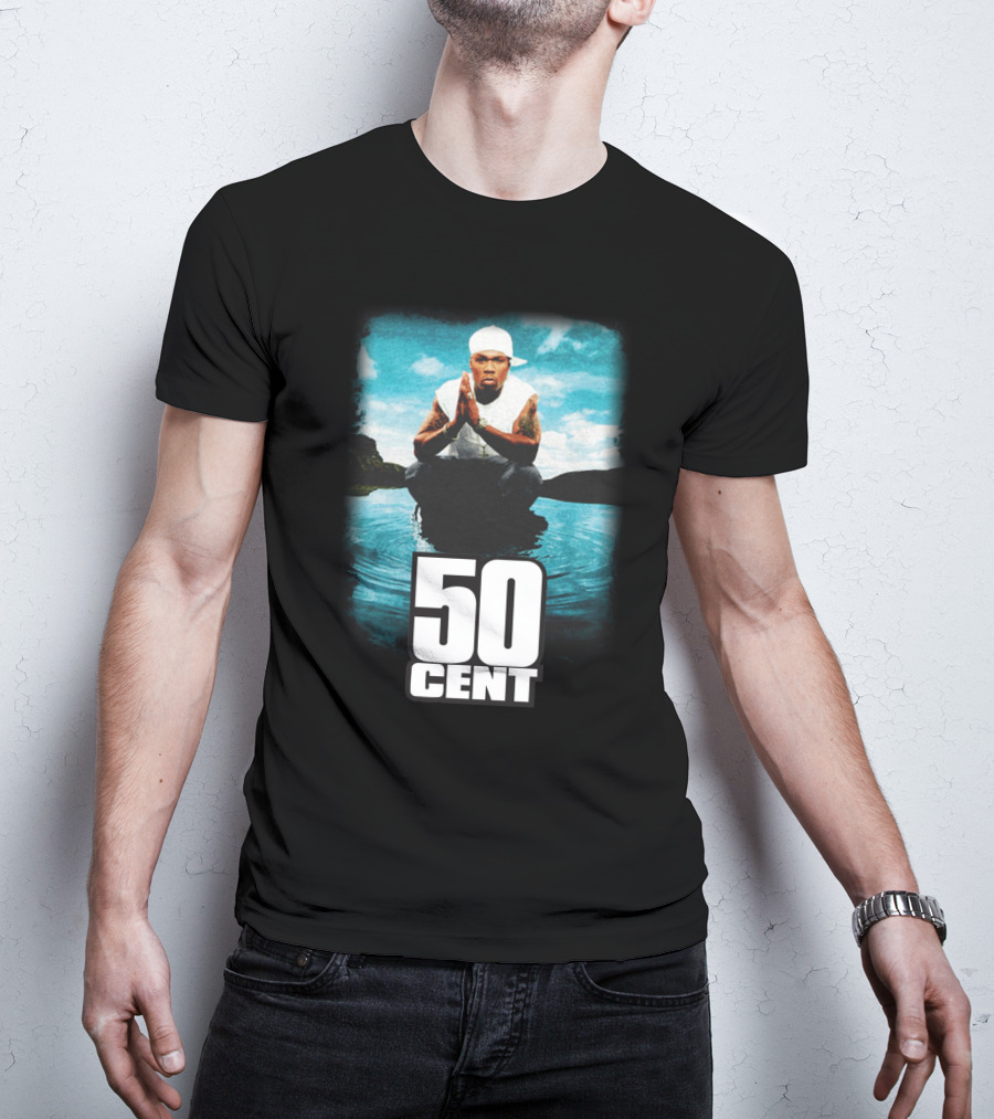 Cent Iconic Album Cover With Praying Pose And Sky T-Shirt