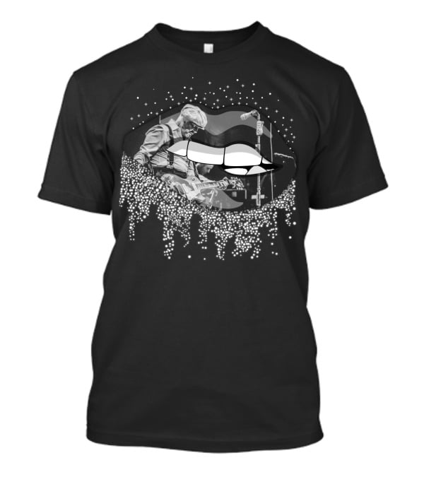 Social Distortion Band Performance Inside Glam Lips T-Shirt