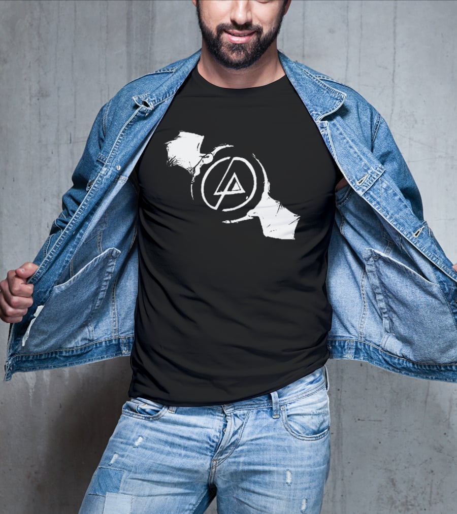 Linkin Park Symbol Bat Wings Logo Rock Band T-Shirt